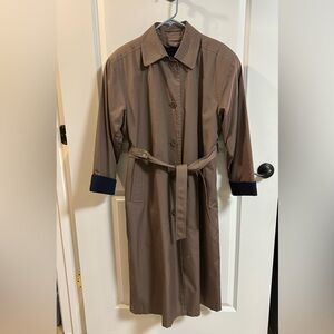 *VTG* TOWNE by LONDON FOG Trench Coat w/removable liner